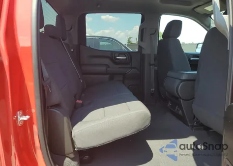 2021 Chevrolet Silverado C1500 Custom z USA, uszkodzony, nr VIN 1GCPWBEH2MZ173236